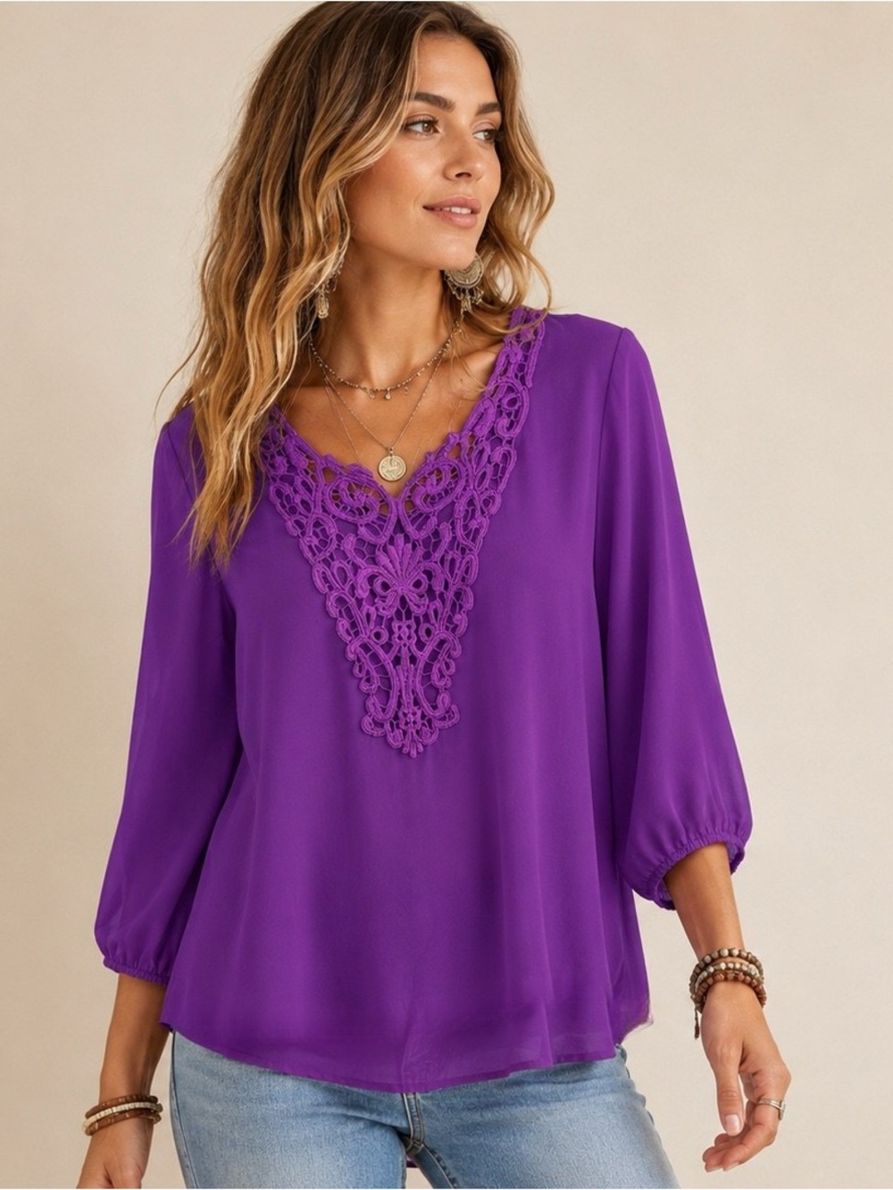 💜✨ Signature Studio Lightweight Blouse ✨💜